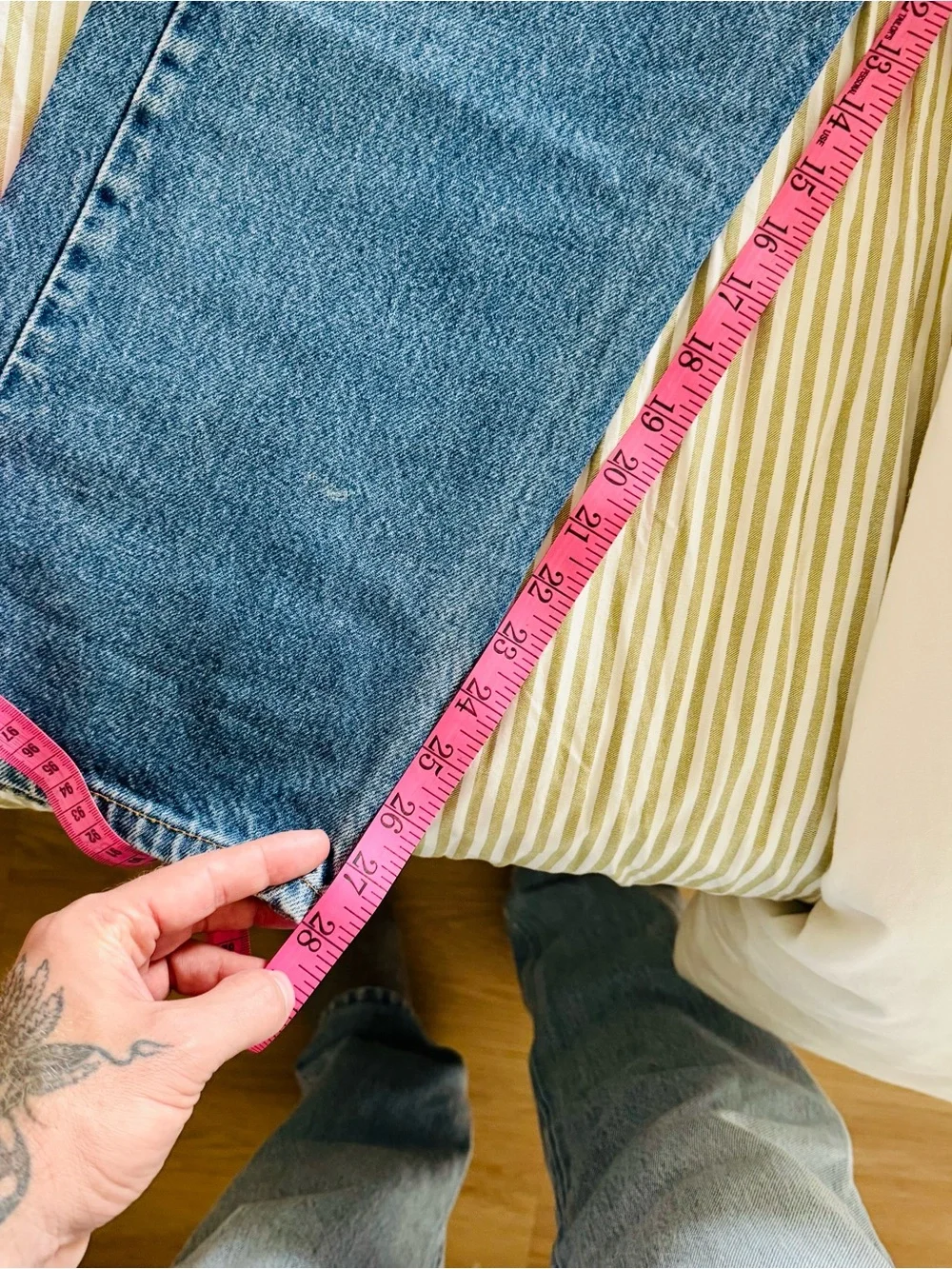 Levi's Men's Straight-Leg Jeans in Light Blue Denim